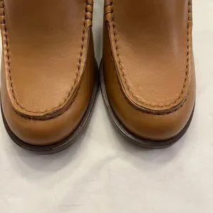 Madewell Slingback Heeled Loafers 
Color: Desert Camel
Style: NN050
Size: 7 1/2 Madewell | Shoes | Madewell 58 The Mervin Slingback Loafer  main image 4